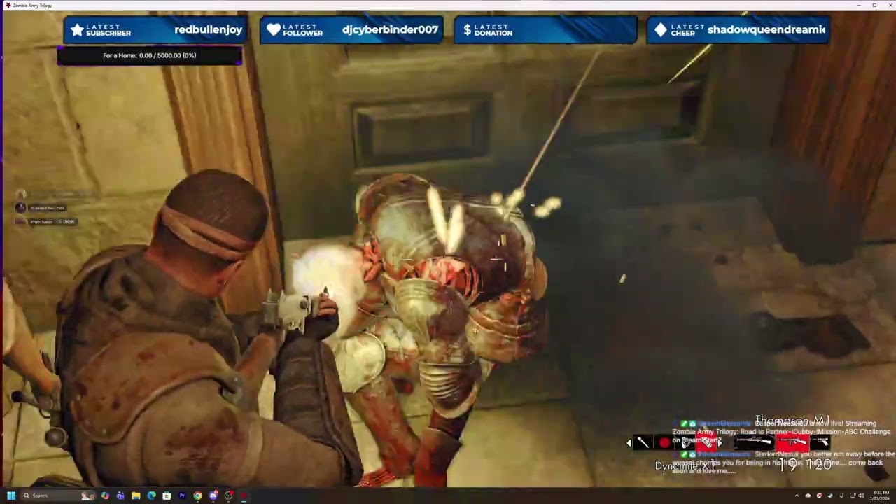ABC Challenge Steam- Zombie Army Trilogy Part 5