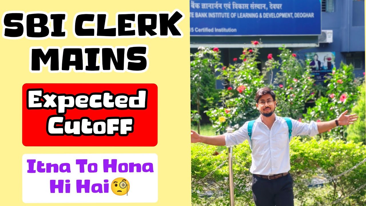 SBI Clerk Mains Review || EXPECTED CUT OFF🤯