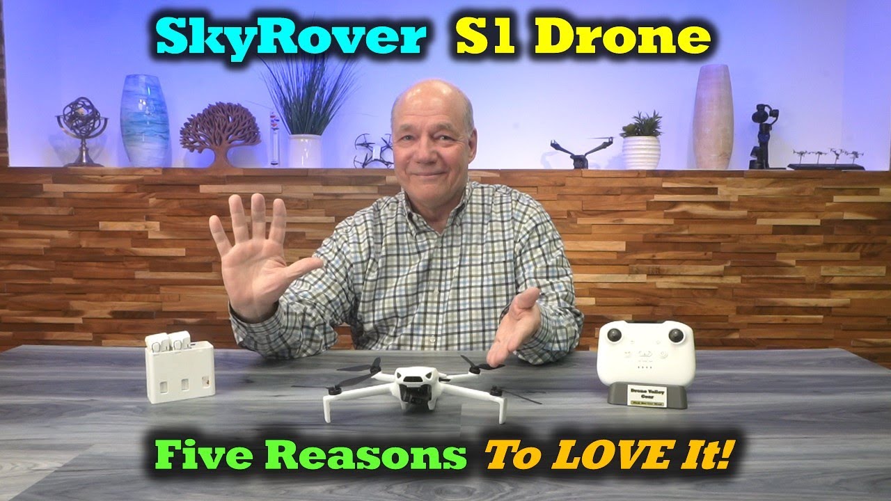 Дрон SkyRover S1 — пять причин, почему он вам понравится!