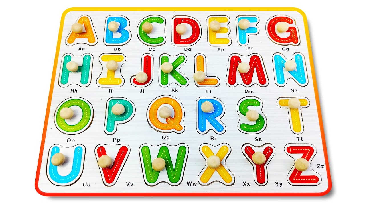 ABC Puzzle Time! | Fun Alphabet Puzzle for Kids | Learn ABC Letters Easily 🧩😉