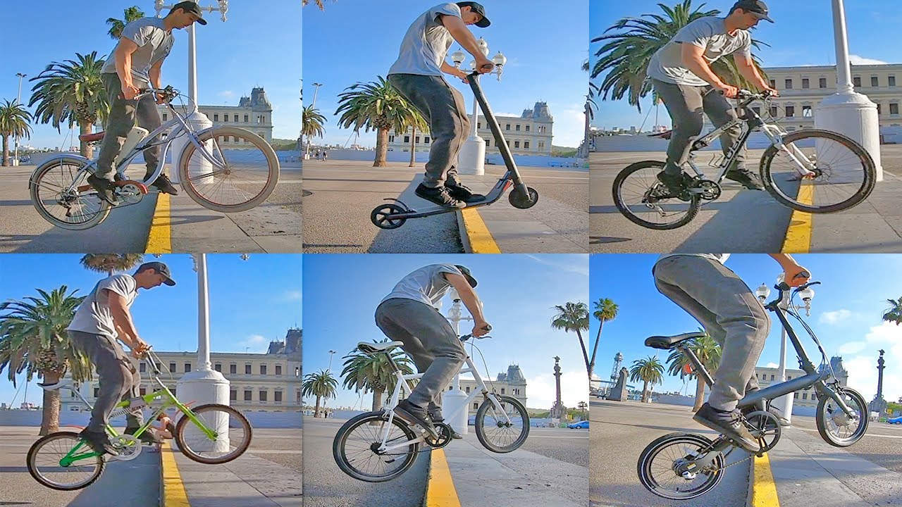 COMO SOBREPASAR OBSTÁCULOS CON CUALQUIER TIPO DE BICI / PATINETE ELÉCTRICO
