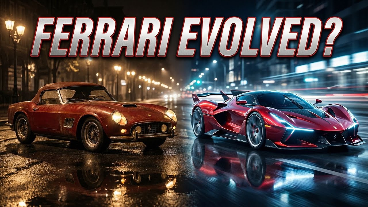 How Ferrari Evolved from 1947 to 2030