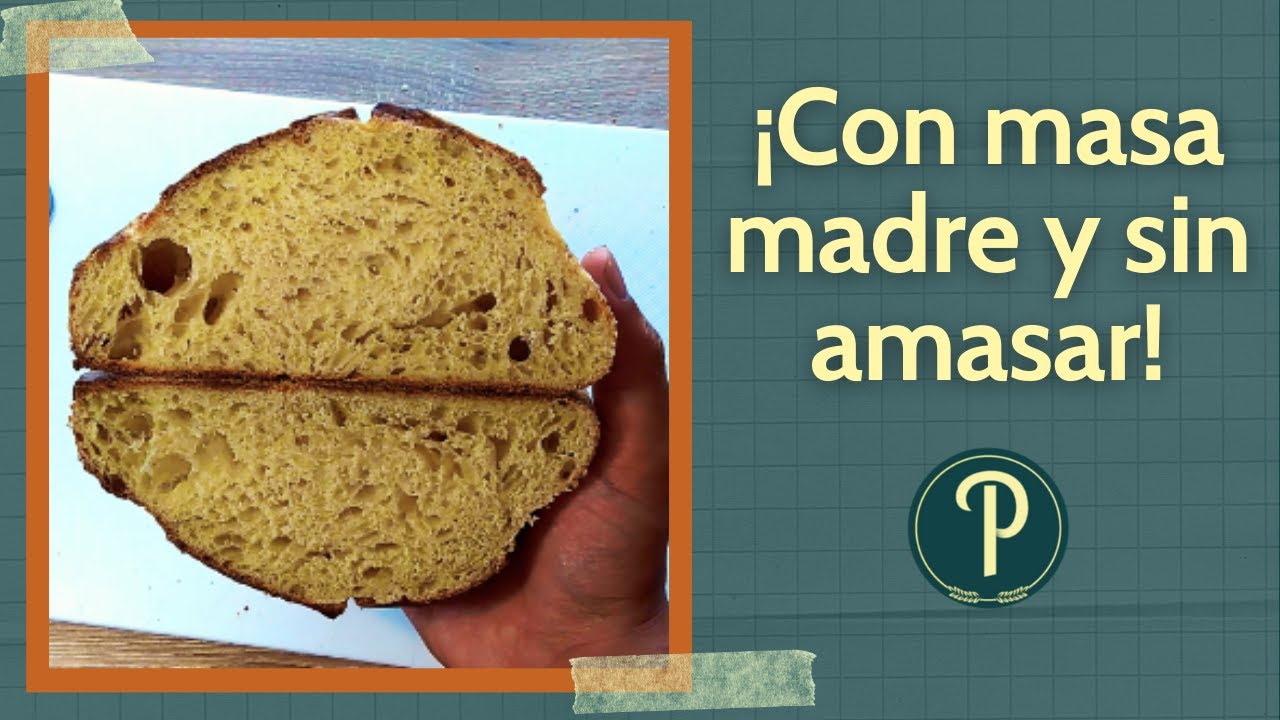 pan de masa madre sin amasar // PanPillón - Taller de panadería