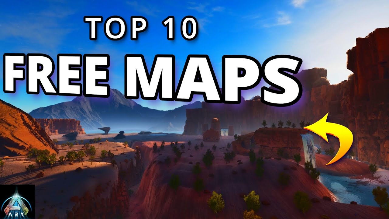 You NEED To Try These FREE Ark Ascended Maps (Top 10 Ranked)