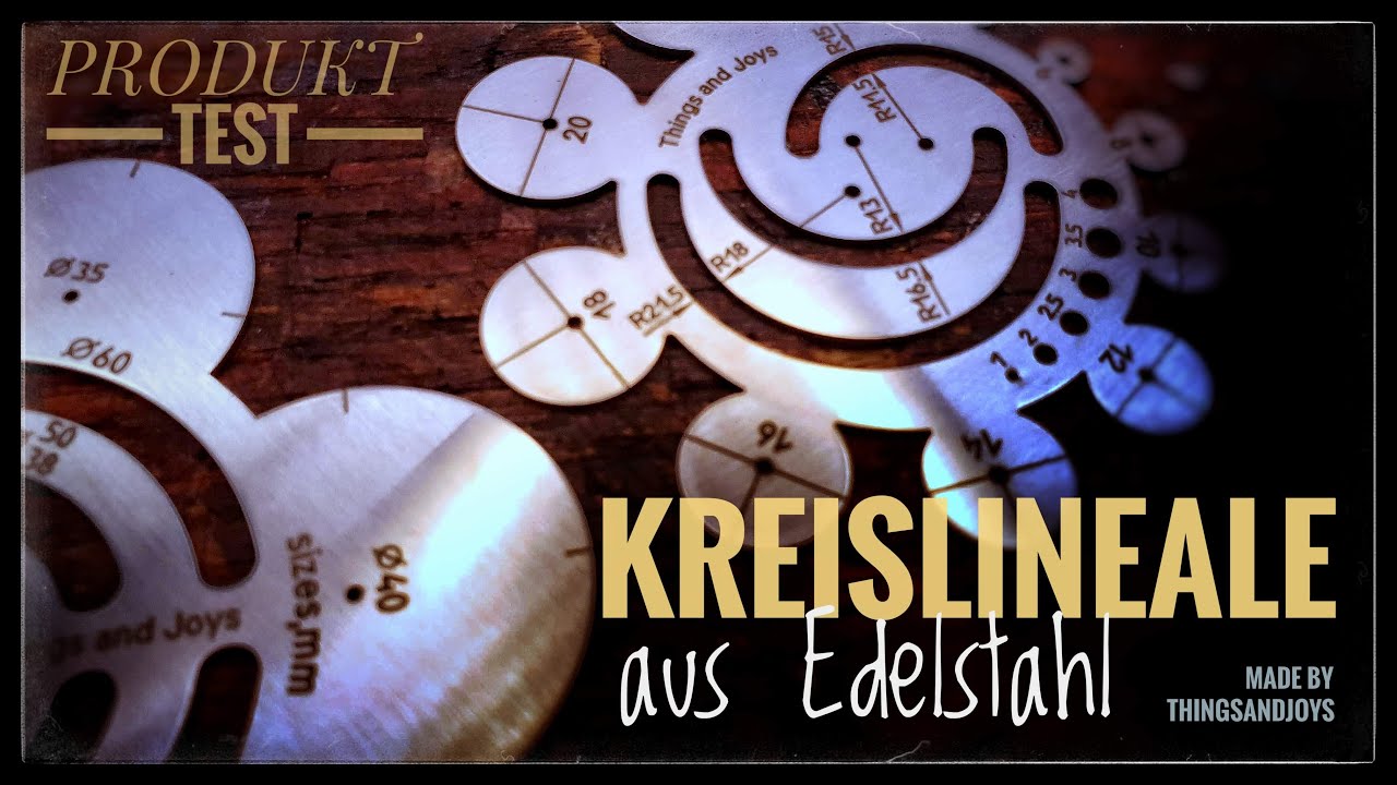 Kreislineale aus Edelstahl
