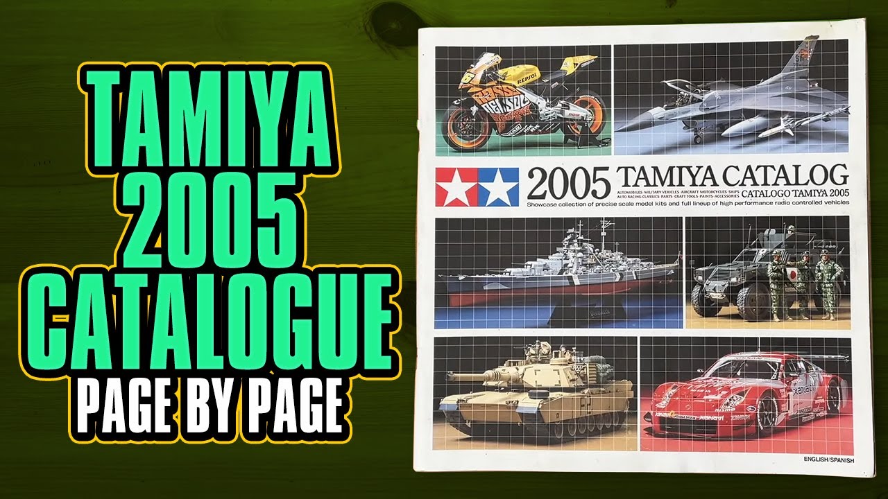 Tamiya 2005 Catalogue Scale Model kit Catalog Page by Page