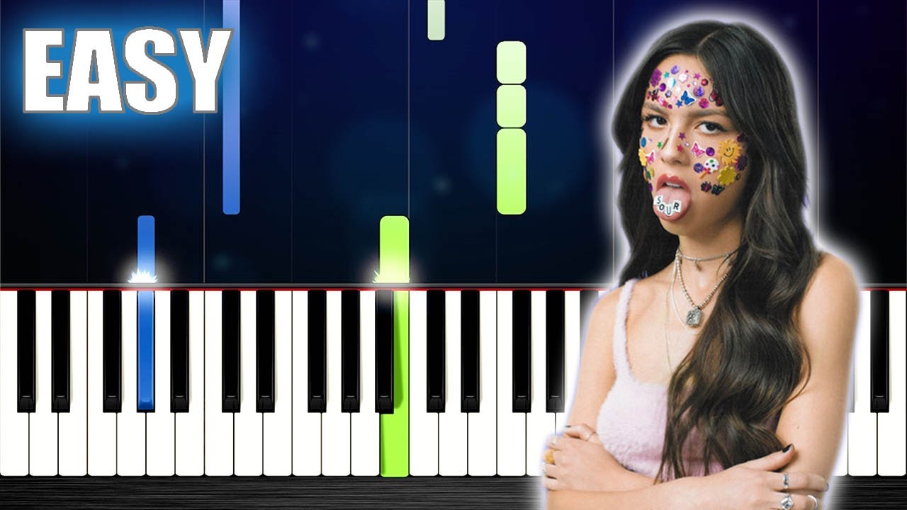 Olivia Rodrigo - happier - EASY Piano Tutorial by PlutaX