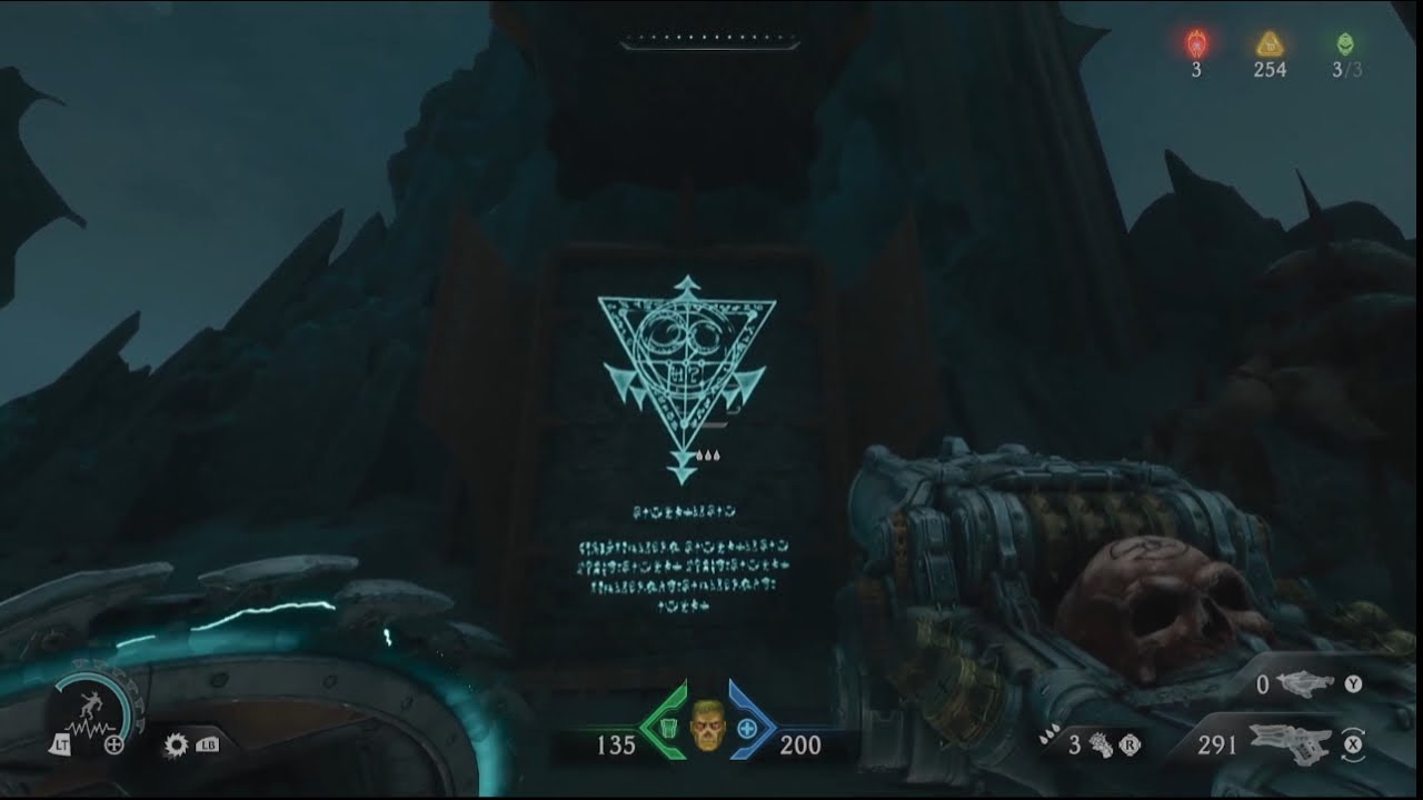 DOOM The Dark Ages - Dopefish Easter Egg