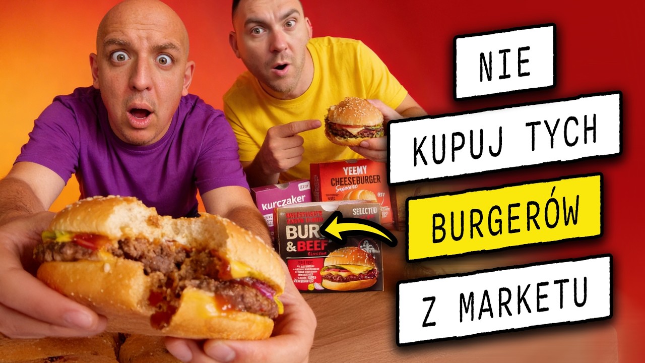 Wybieramy NAJLEPSZE BURGERY w POLSCE!