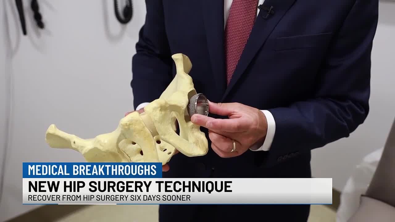 Recover from hip surgery 6 days sooner