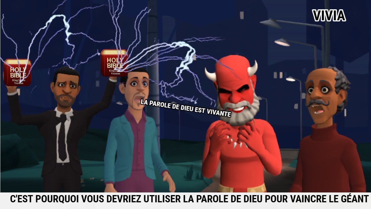 C'EST POURQUOI VOUS DEVRIEZ UTILISER LA PAROLE DE DIEU POUR VAINCRE LE GÉANT -ANIMATION CHRÉTIENNE