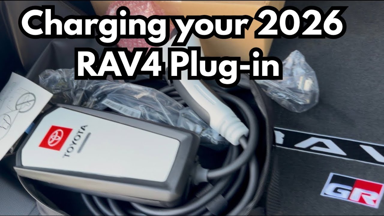 Charging your 2026 RAV4 Plug in: Charging, scheduling your charge, and editing