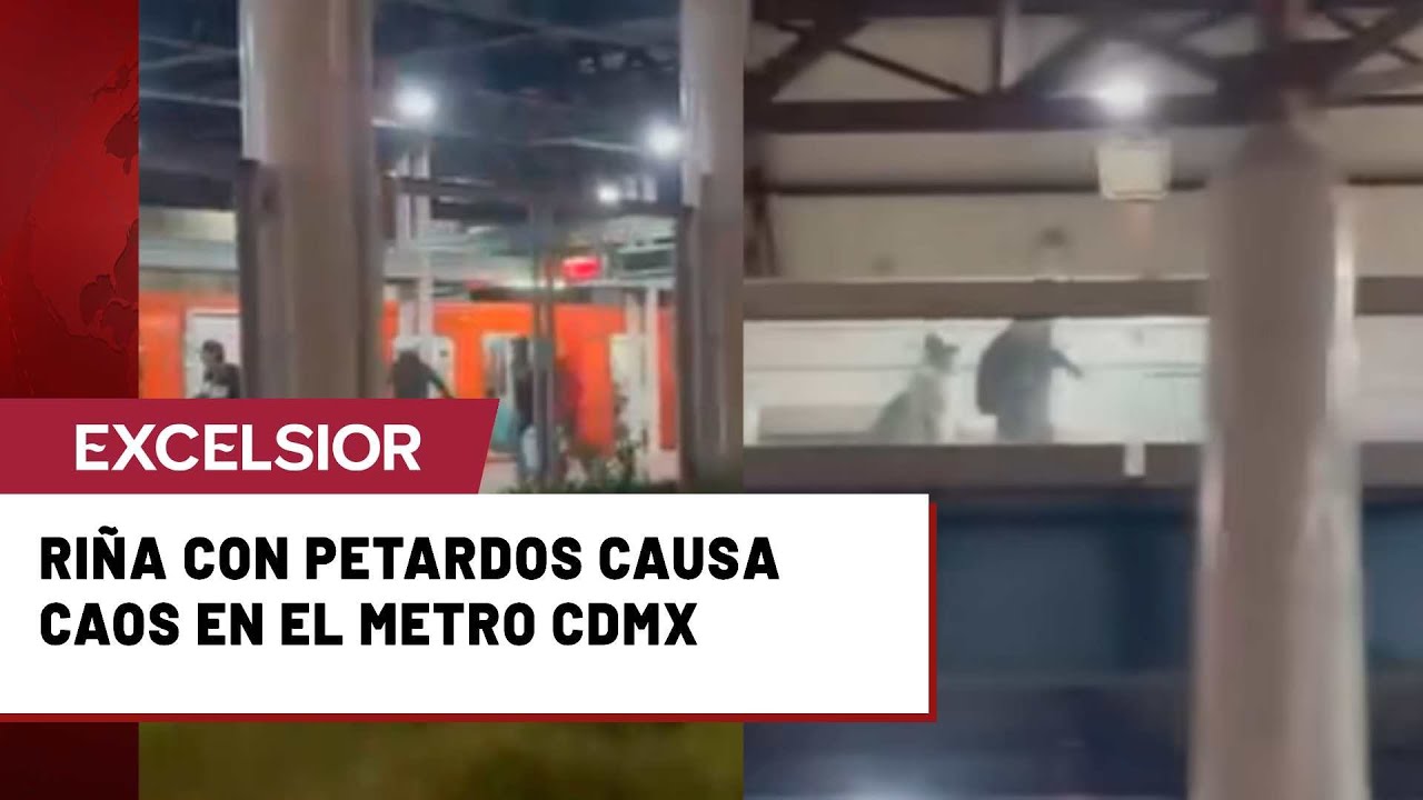 Caos en el Metro CDMX por dos detonaciones en la L&iacute;nea B