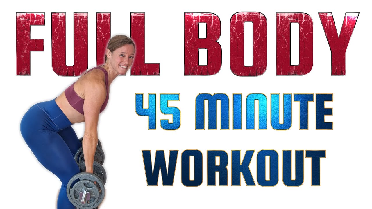 INTENSE 45 Minute FULL BODY DUMBBELL CIRCUITS | Sculpt and Strengthen Your Muscles at Home