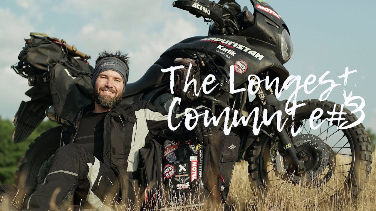 The Longest Commute #3 a 7000km Poland - Croatia - France motorbike trip on a Honda Transalp 700