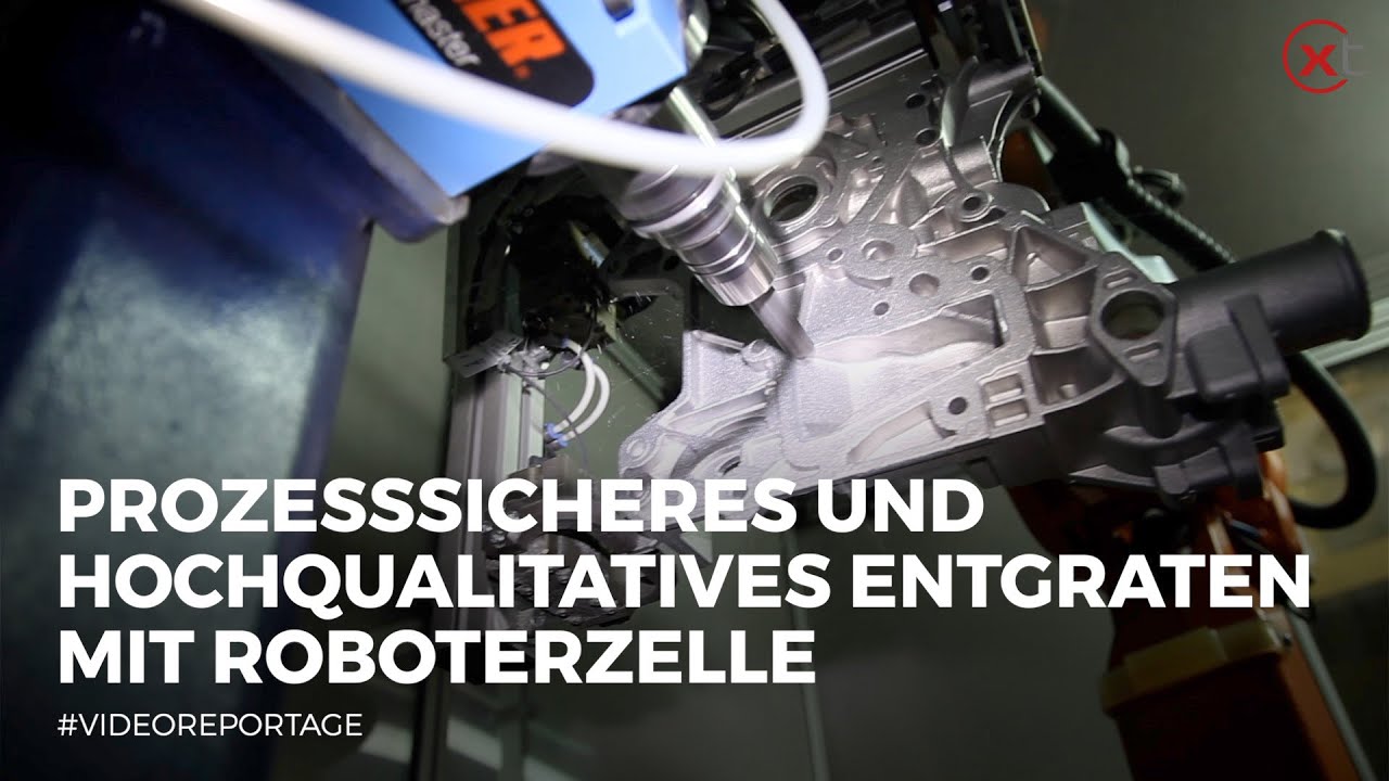 #Videoreportage: Austria Druckguss realisiert mit ABB-Roboterzelle prozesssicheres Entgraten