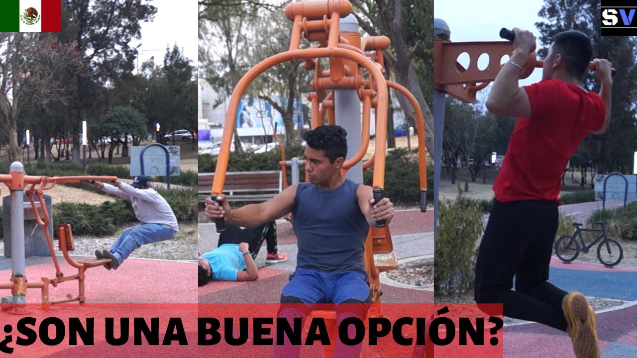 ¿Recomiendo Entrenar Con Los Aparatos Que Hay En Los Parques?