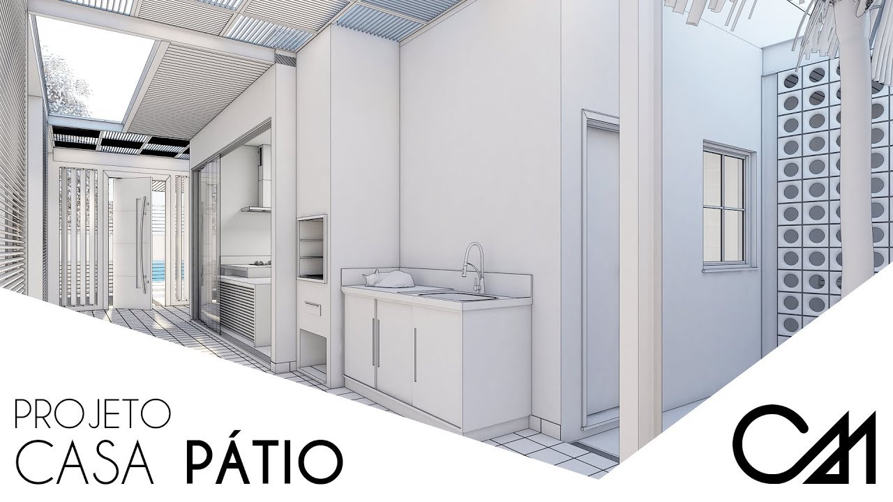 Projeto Casa Pátio | CM Arquitetos