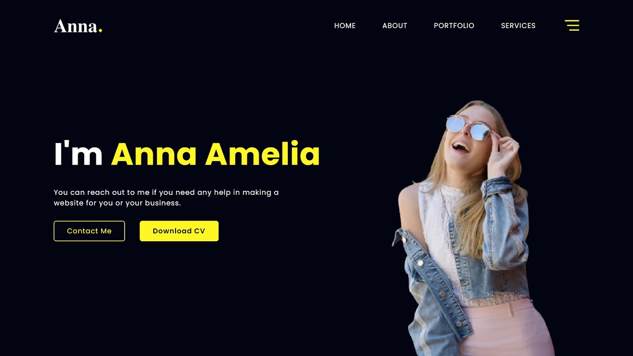 How To Make Website With Auto Typing Text Effect Using HTML CSS JavaScript
