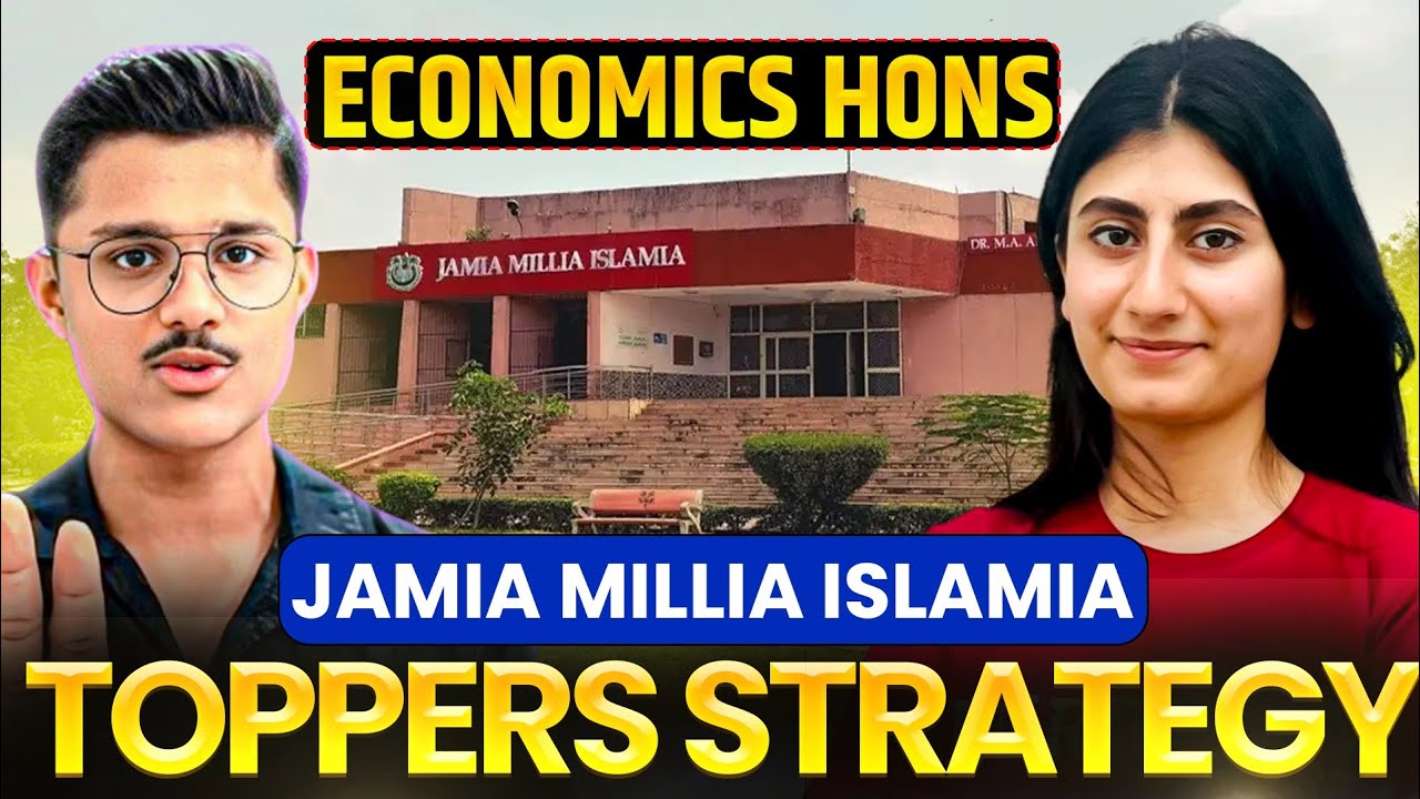 Jamia Entrance Strategy 2026 🔥| JMI Economics Hons Entrance Topper Interview | Complete Roadmap