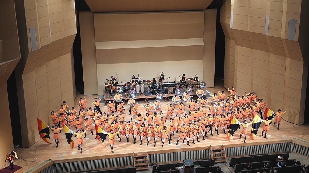 May it reach the world. 4k wide-angle ver. 🍊Kyoto Tachibana SHS Band 🍊120 Marching Stage