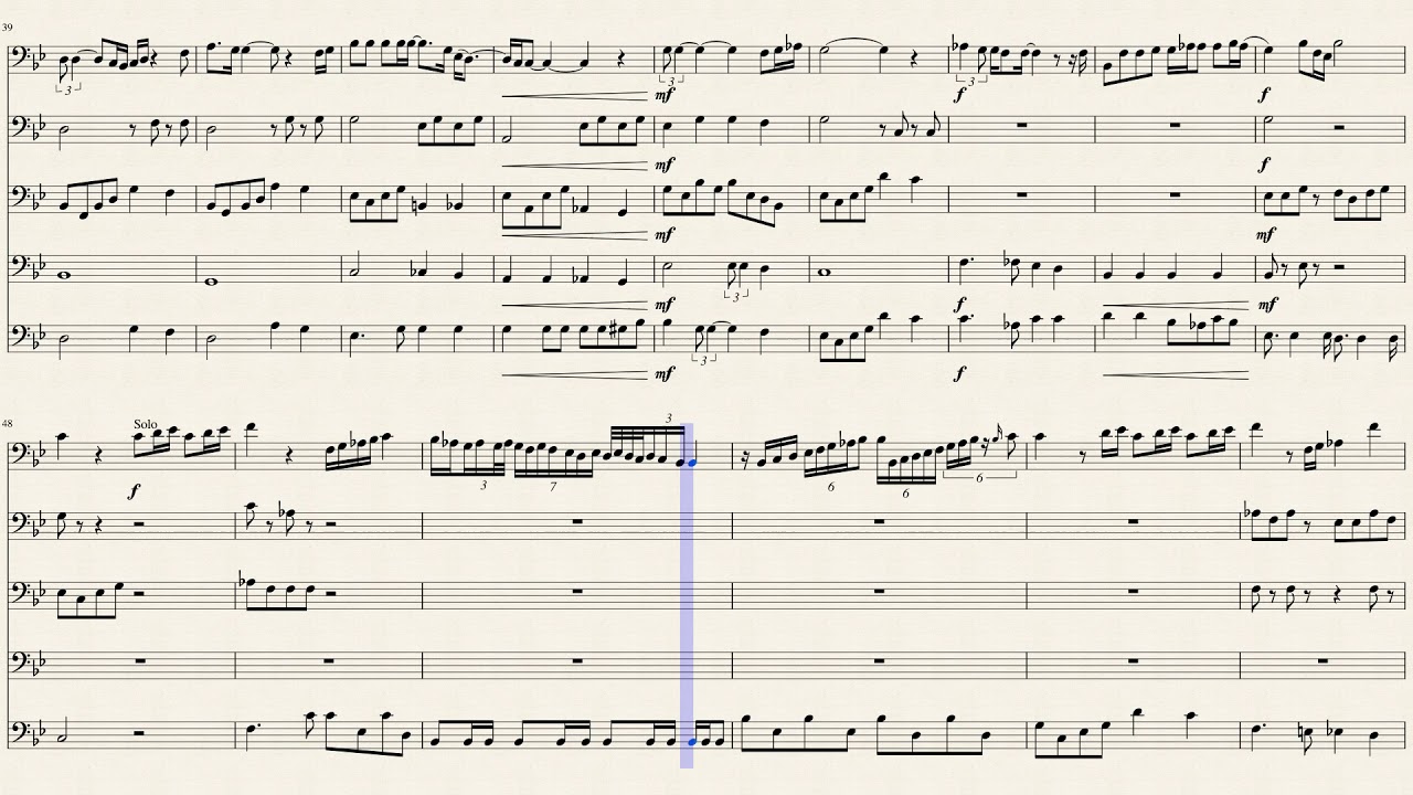 Bohemian Rhapsody for Trombones