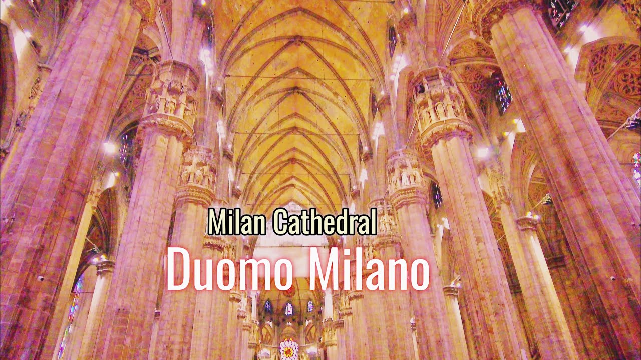 [][][] 4K fR  [][]   MILAN CATHEDRAL    []  Italy