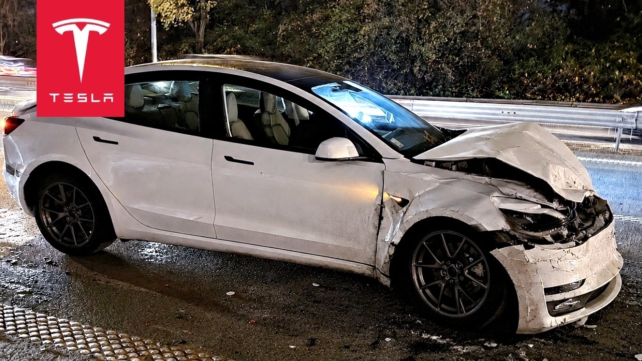 TESLA ОБВИНИЛИ В МАССОВОМ ДТП &mdash; НО ВИДЕОРЕГИСТРАТОР РАСКРЫЛ ПРАВДУ