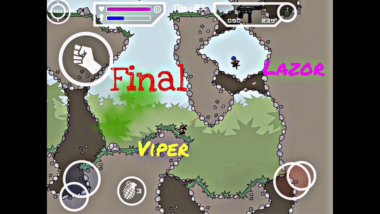 Mini Militia: Viper vs Lazor [Hydro’s Tournament Final] Part 1 (Description)