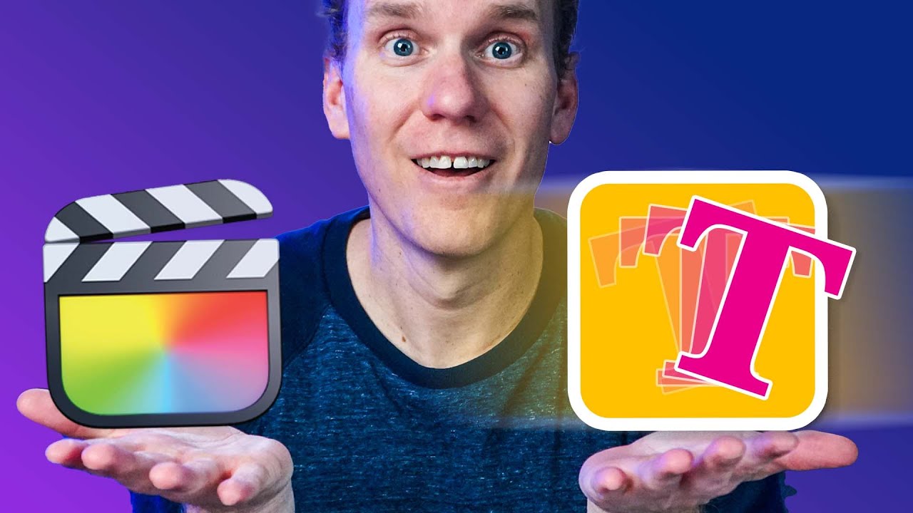 Как анимировать титры в Final Cut Pro