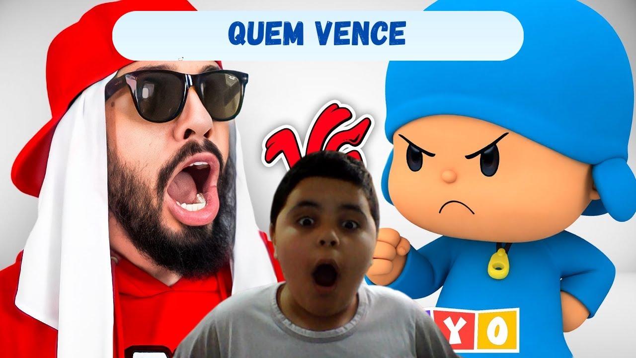Pocoyo Vs. Mussa - Batalha de Rima React Tim Lapooro