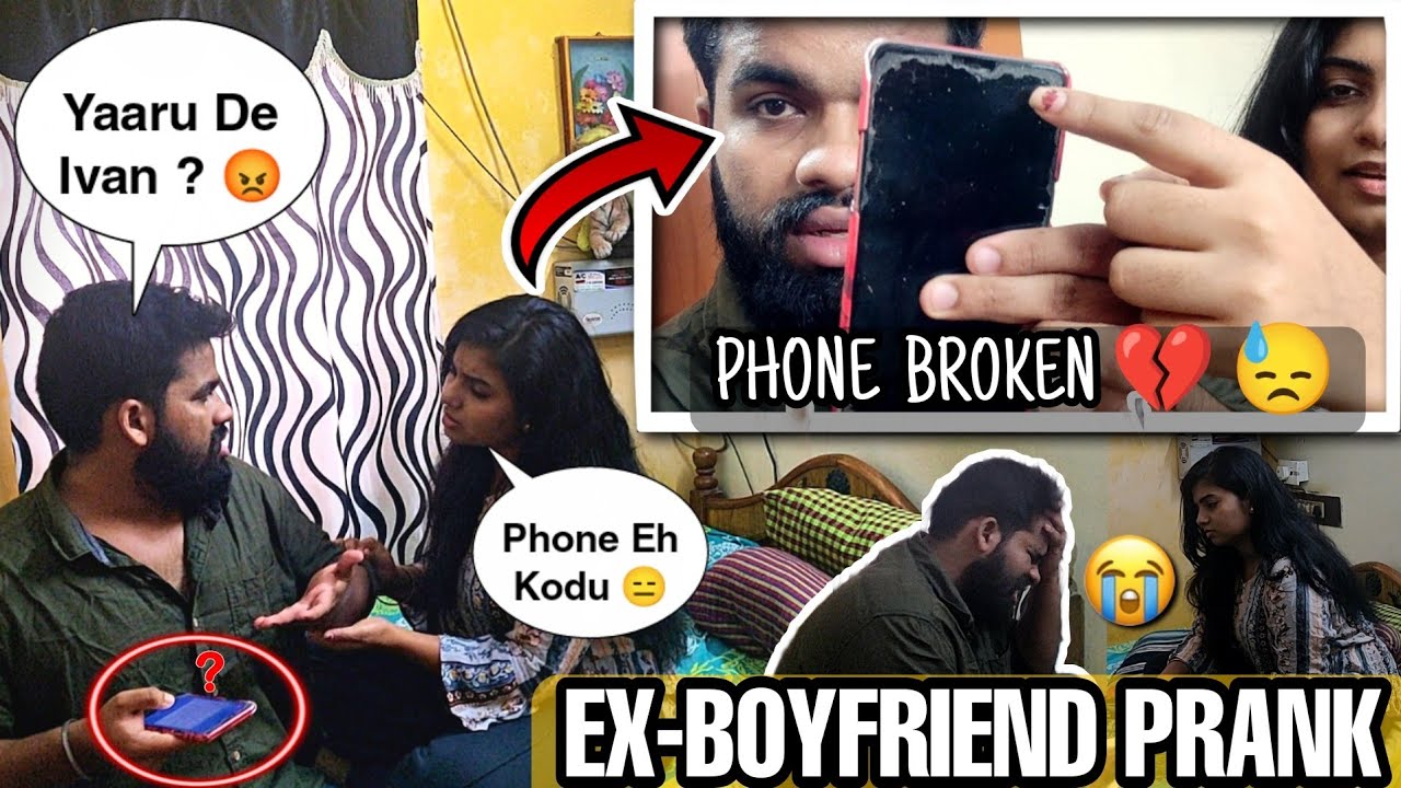 EX-BOYFRIEND PRANK ON HUSBAND 😨 | Prank Went Extremely Wrong 💔 |He Cried 😓| Tamil Couple Pranks