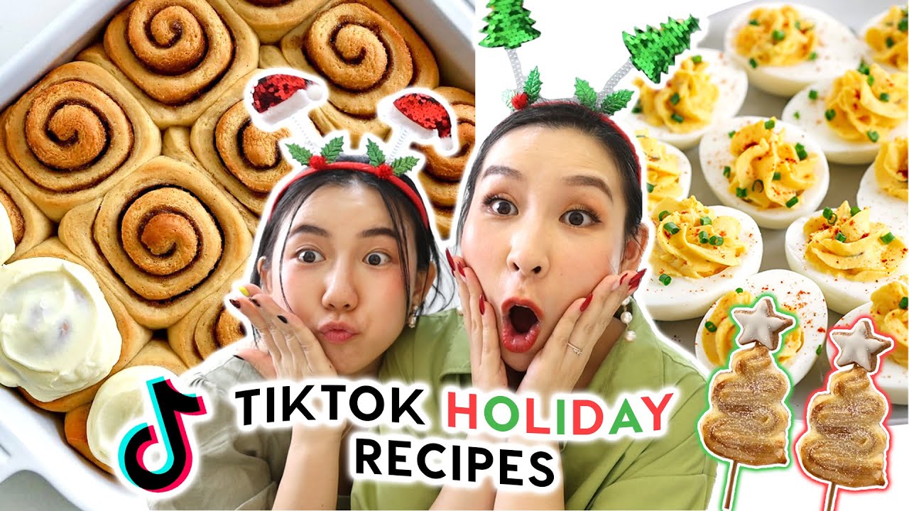 Testing Viral TikTok Holiday Recipes 🎄 *easy & delicious* | Part 13