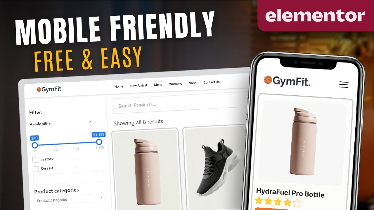 Создайте собственную страницу магазина — бесплатно для WooCommerce и Elementor (2026)
