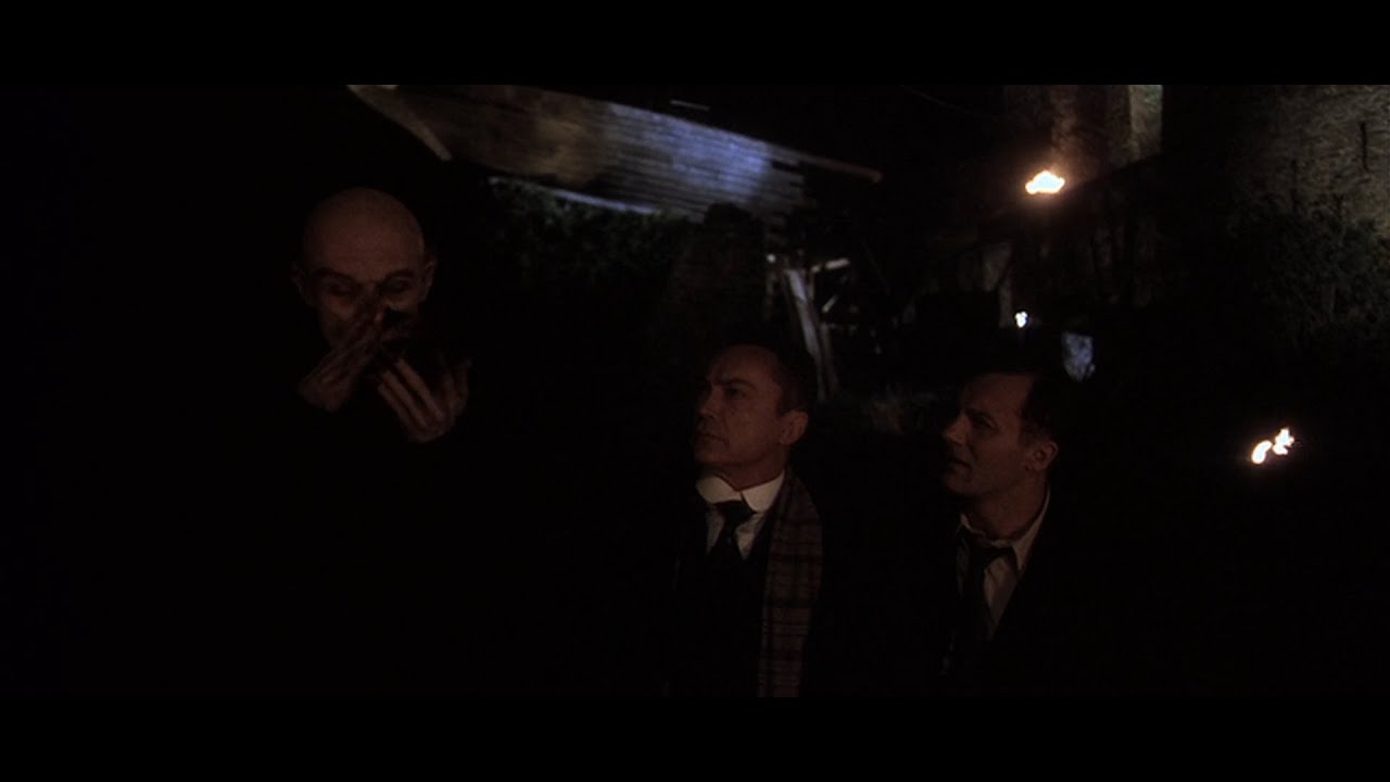 Shadow Of The Vampire (2000) Max Shreck Eats a Bat