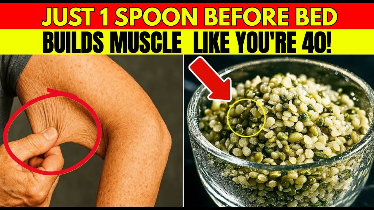 Build Muscle After 60: THIS SEED PROTEIN Restores Muscle Strength and Protects Against Aging!