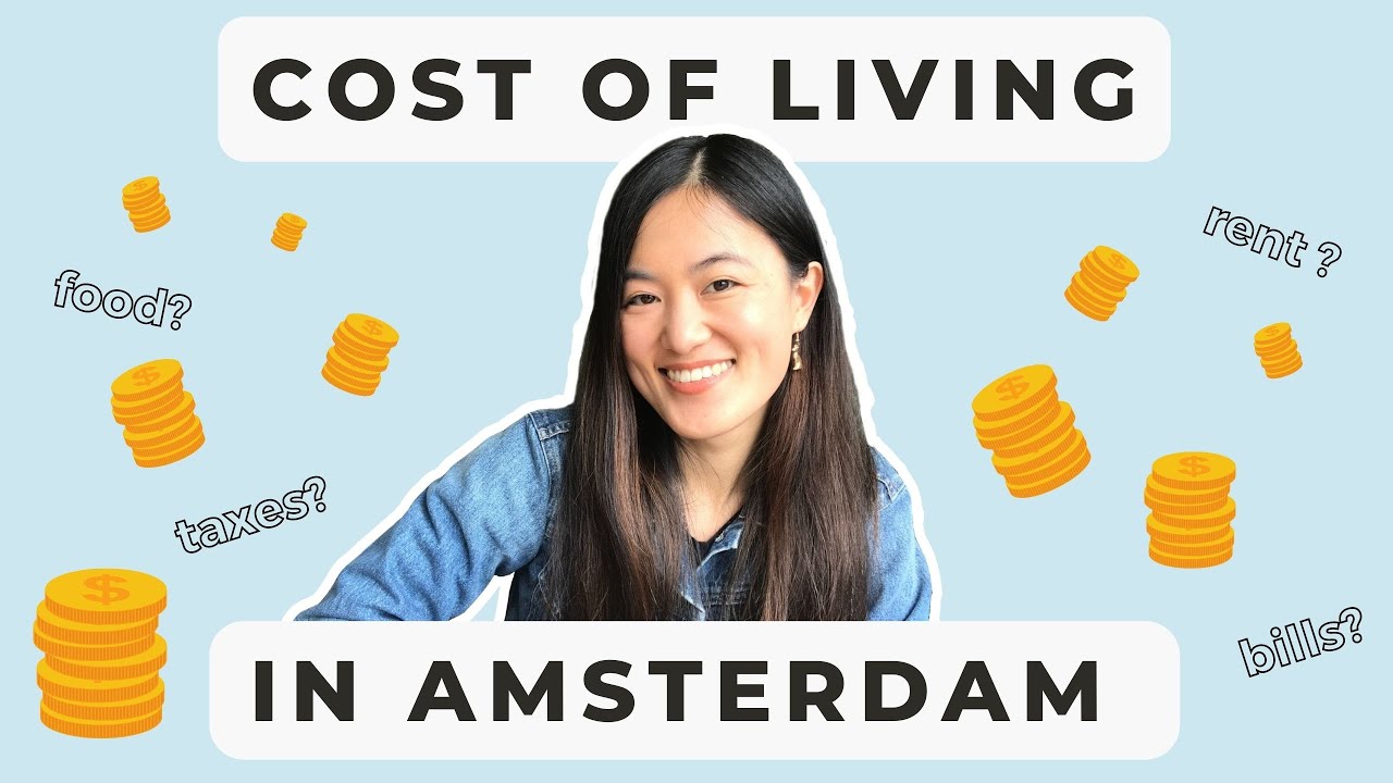 COST OF LIVING IN AMSTERDAM | How much I spend on rent, bills, taxes, food (& my tips!) 💰