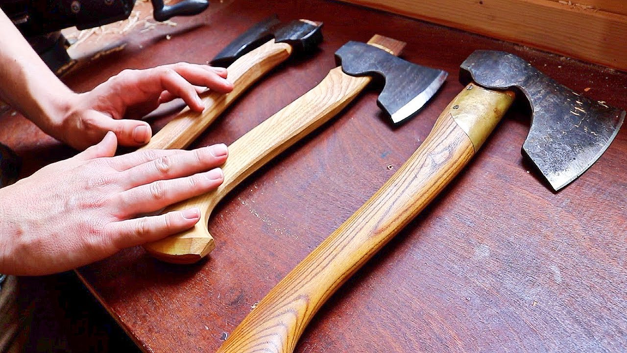 Carving Axe Handle Ergonomics - Soulwood Creations (aka Peter Kovacs)