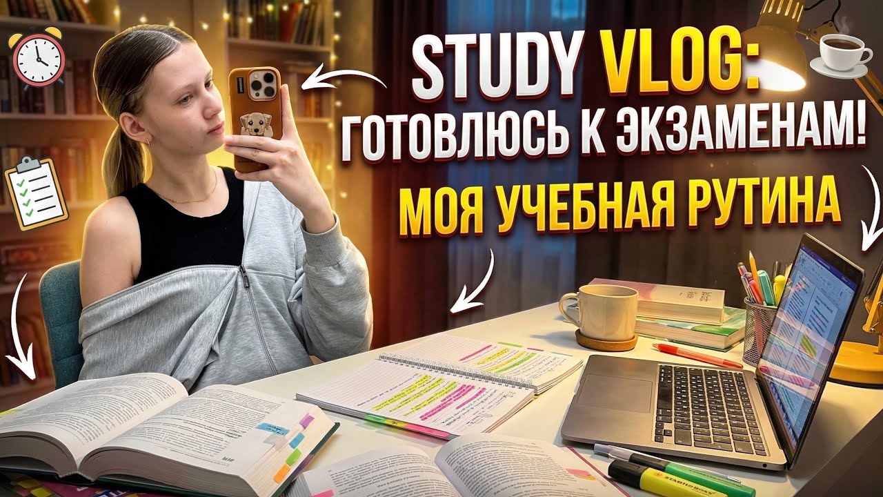 VLOG: учеба, олимпиады, подготовка к ЕГЭ, химбио 📚