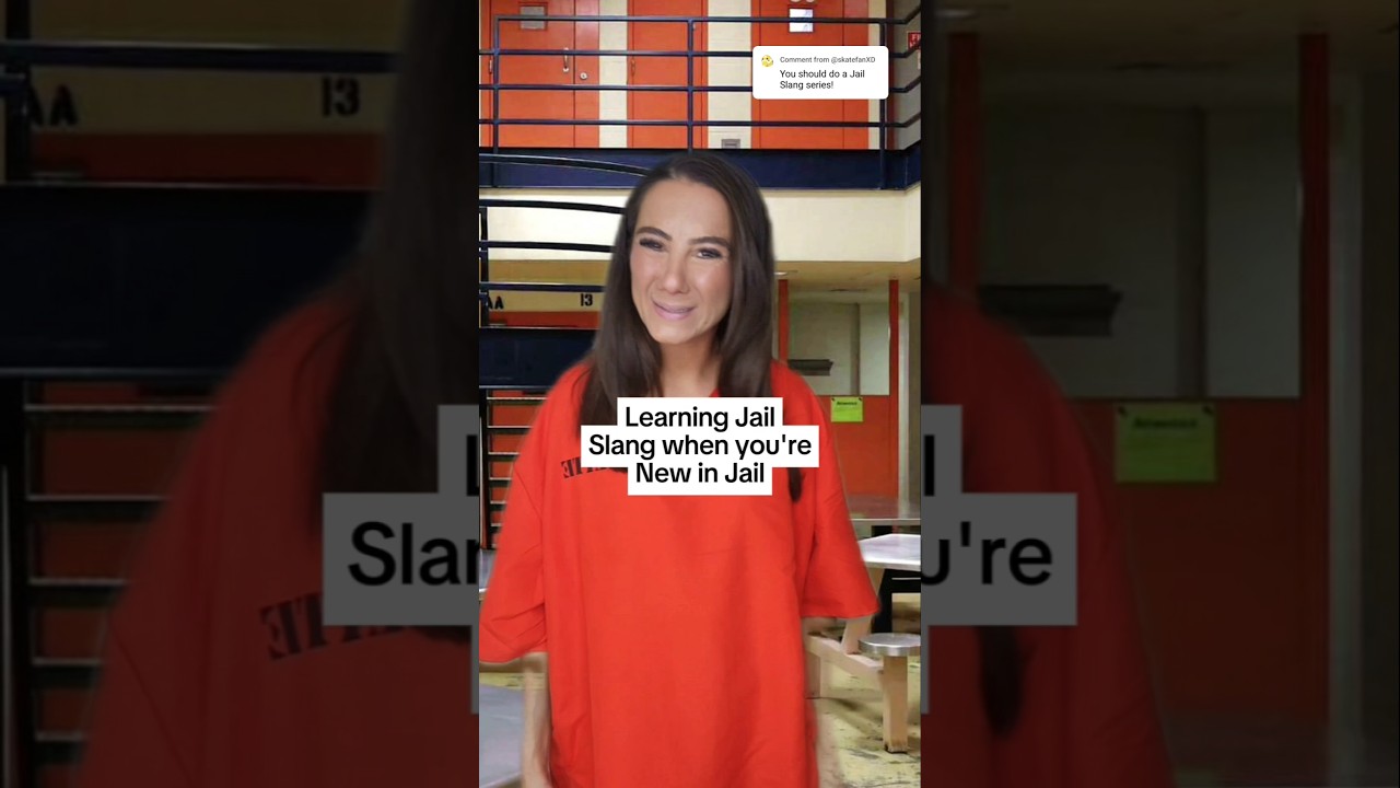 These are a few jail slang words. There's so many.