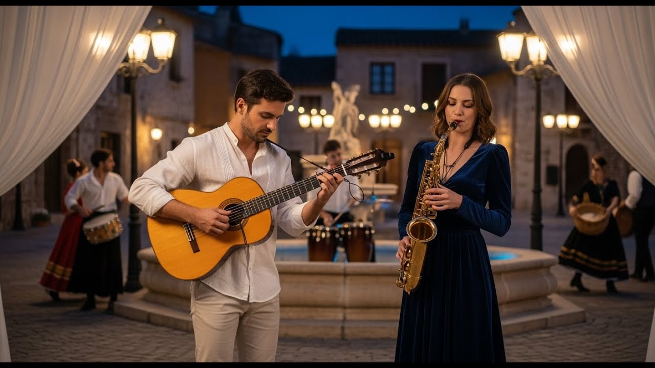 Guitar and Saxophone in the Window of Time, Song that Flows between the Breeze and the Light