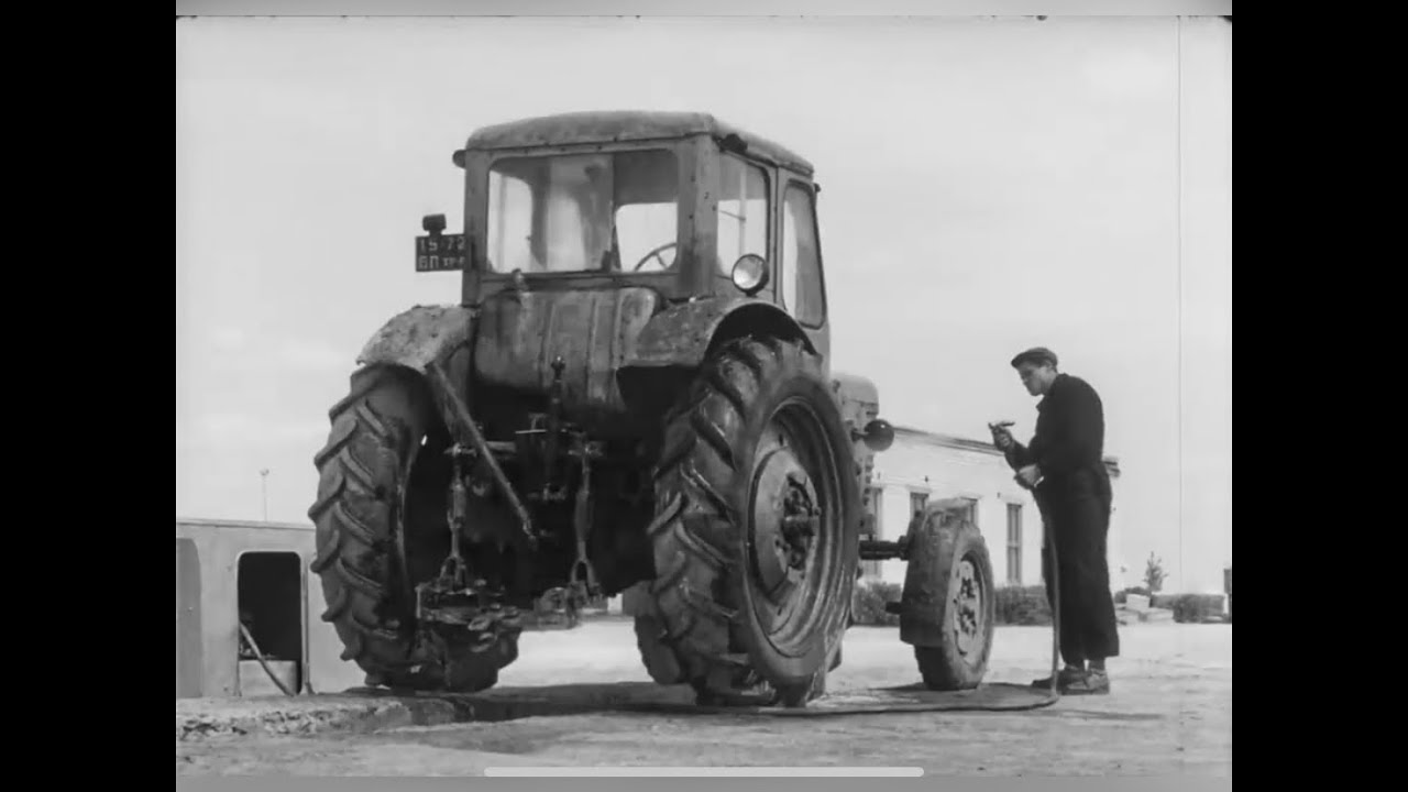 1960&rsquo;s Russian farm equipment maintenance