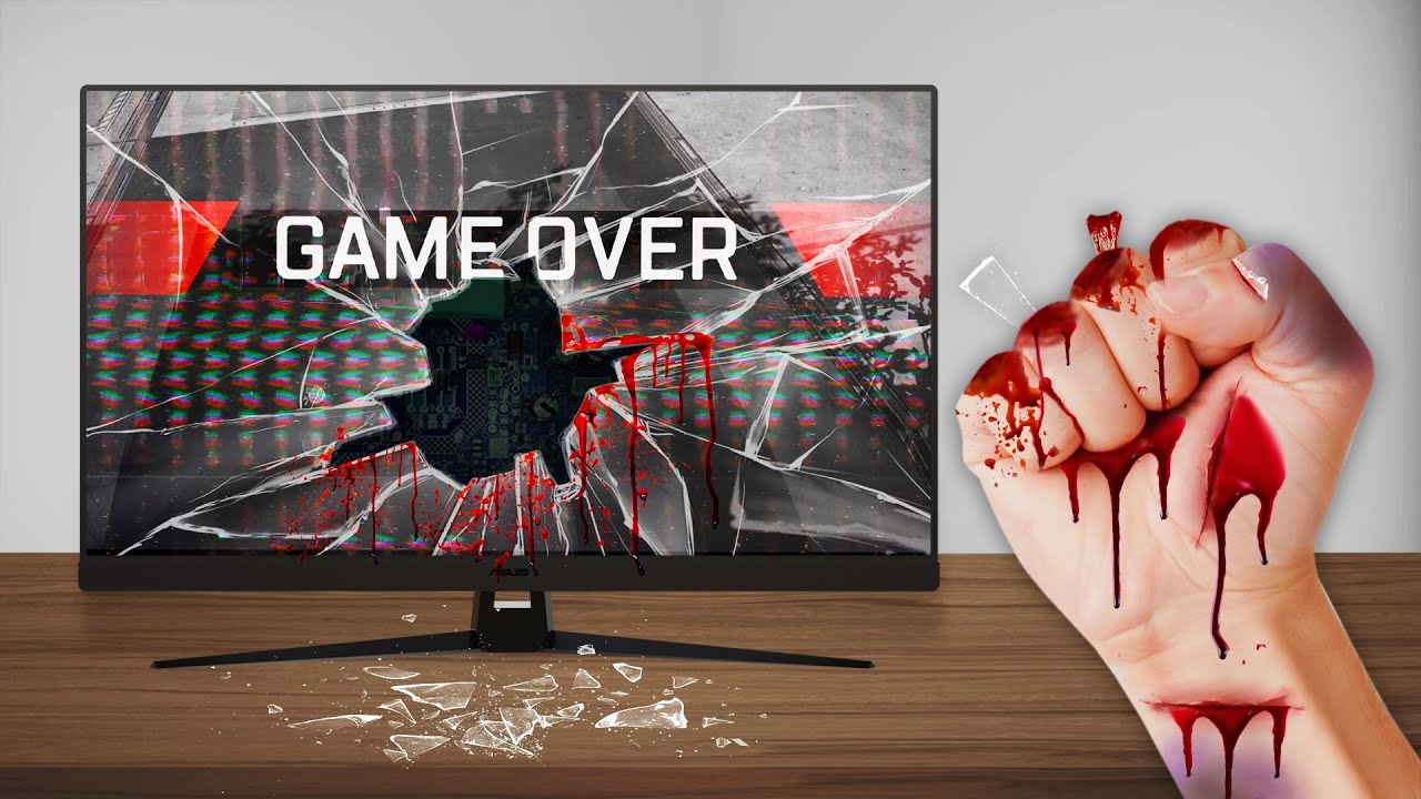 Gamers That Literally Rage Quit