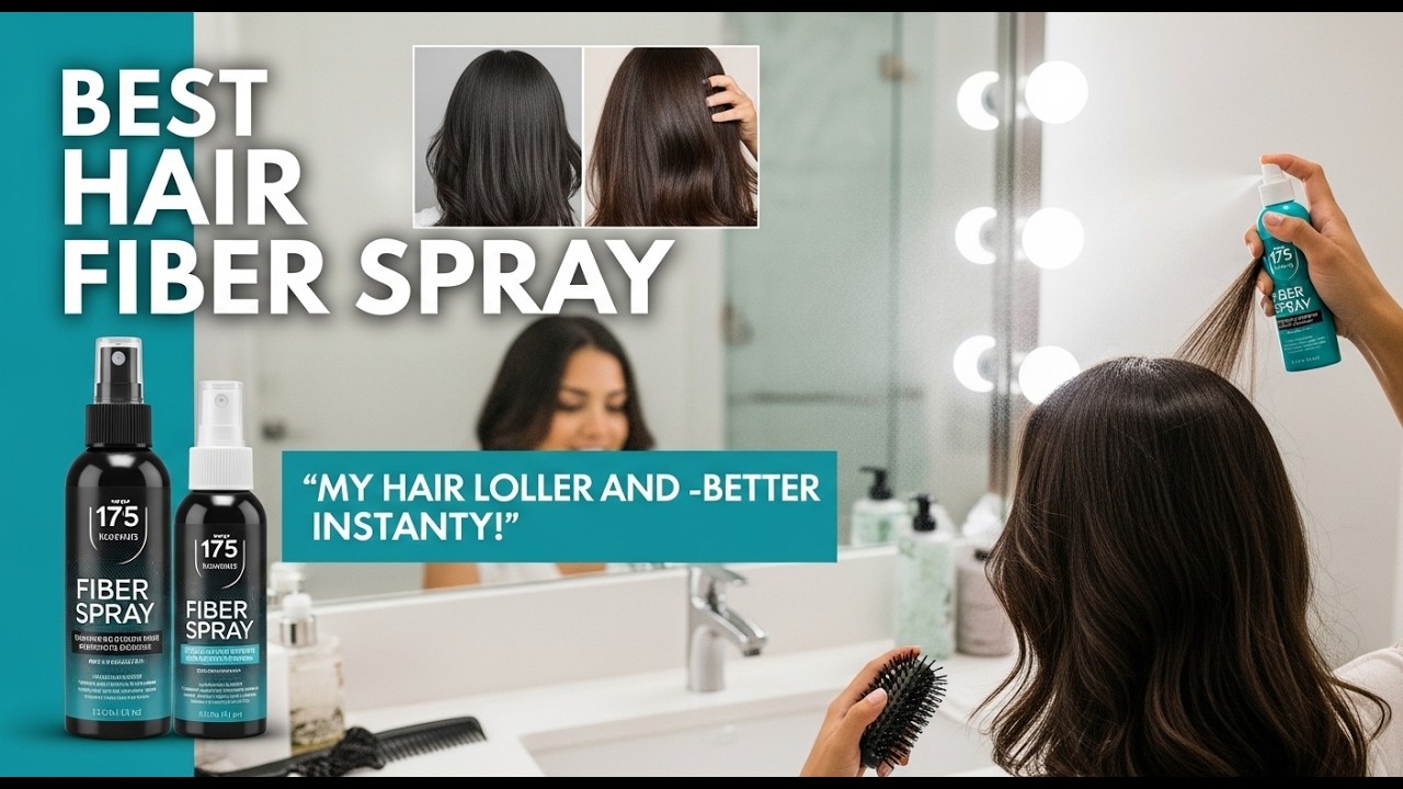 TOP 5 Best Hair Fiber Spray 2026 | Hair Thickening Sprays Every Man & Woman Needs