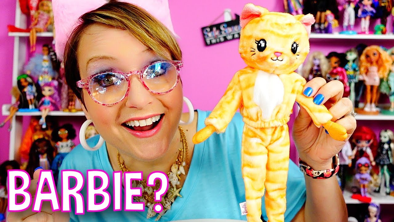 Barbie Cutie Reveal Dolls .. Panda, Bunny, Puppy and Kitten