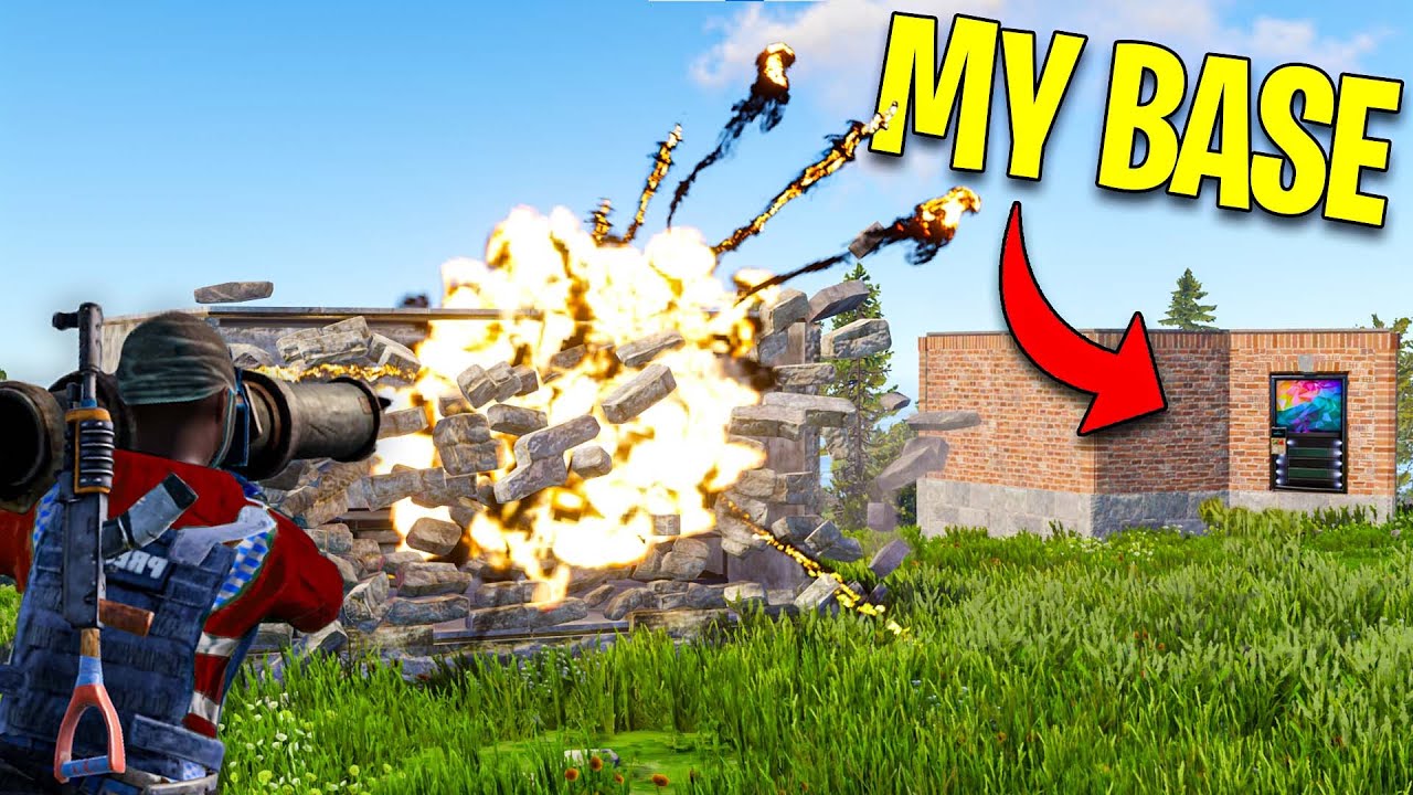 Tricking a Salty Clan into Raiding the WRONG Base… Rust (ft. Enardo)