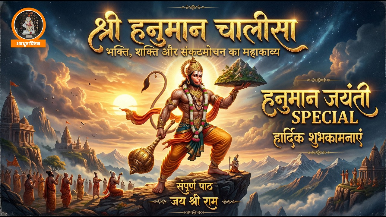 Powerful Hanuman Chalisa | HanuMan | Hanuman Jayanti Song | Jai Hanuman