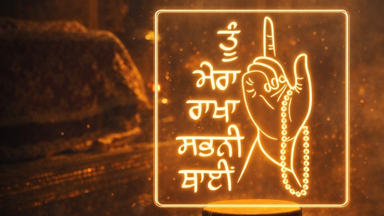 Tu Mera Rakha Sabni Thaai 🙏| Full Gurbani Shabad Path | Divine Protection & Peace