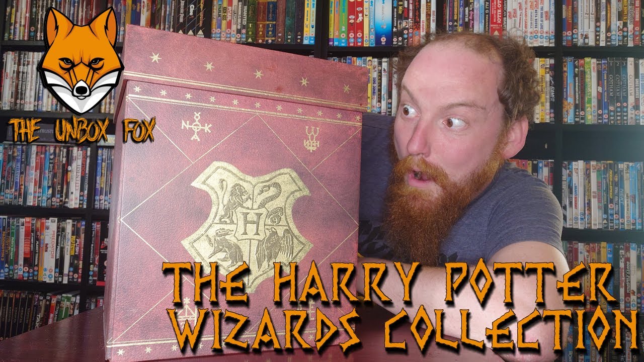 MY HARRY POTTER WIZARD'S COLLECTION #harrypotter #specialedition #theunboxfox #blurayreview