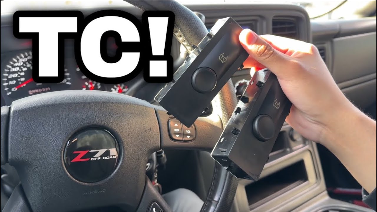 TRACTION CONTROL SWITCH FOR MY 2005 SILVERADO Z71! 